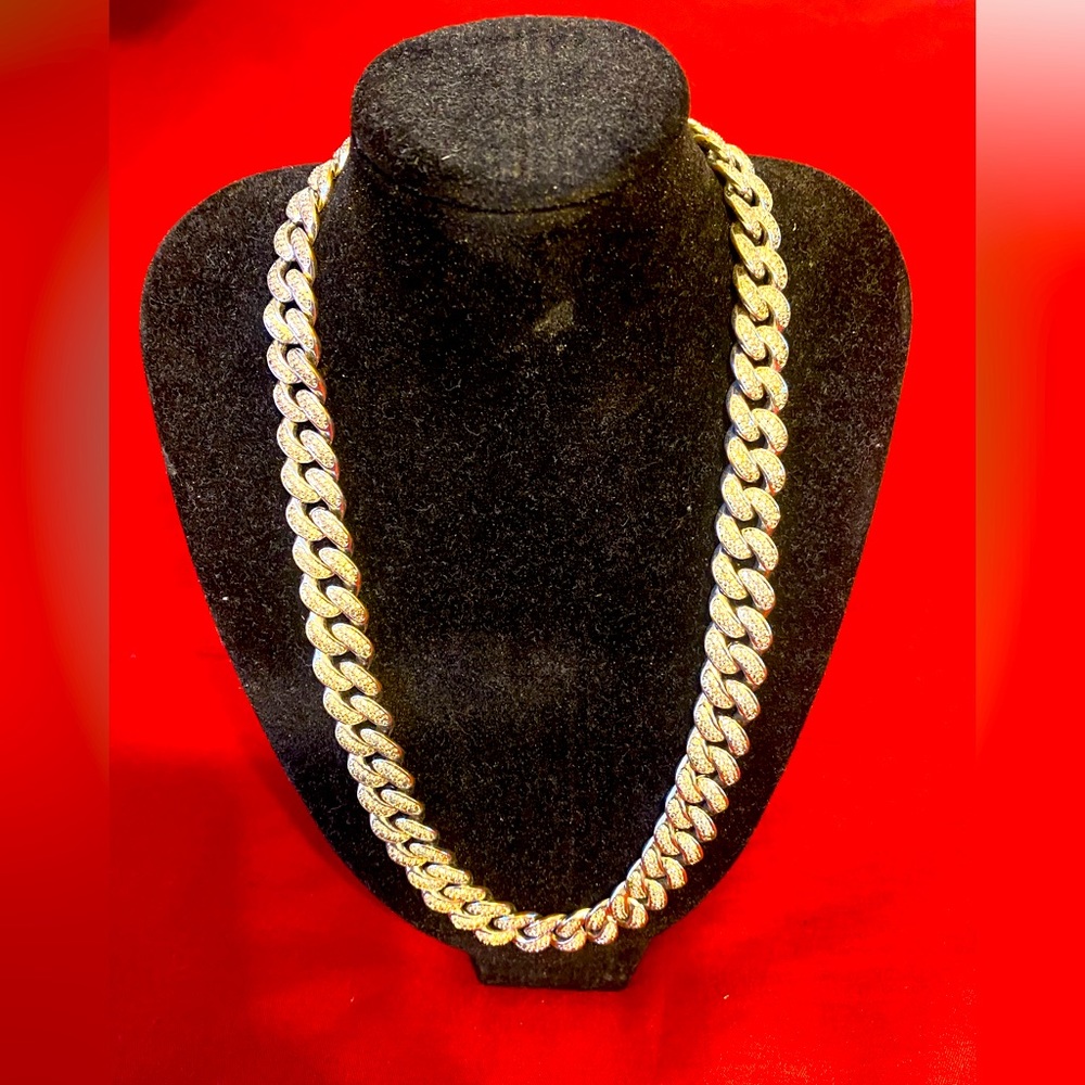 20’ Silver Diamond Necklace